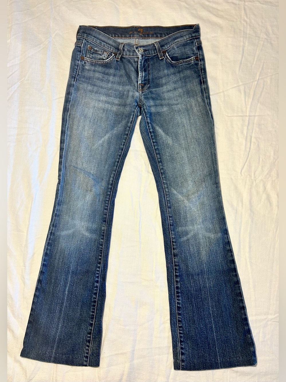 7 For All Mankind Women's vintage  Flare Jeans size 27